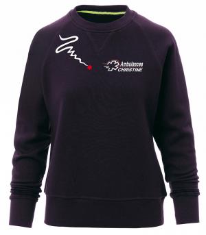 SWEAT AMBULANCIERE LG2 COL ROND